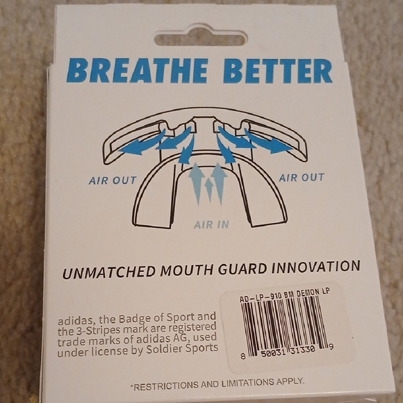 Adidas Green Lip Protector Mouth Guard - Picture 3 of 5